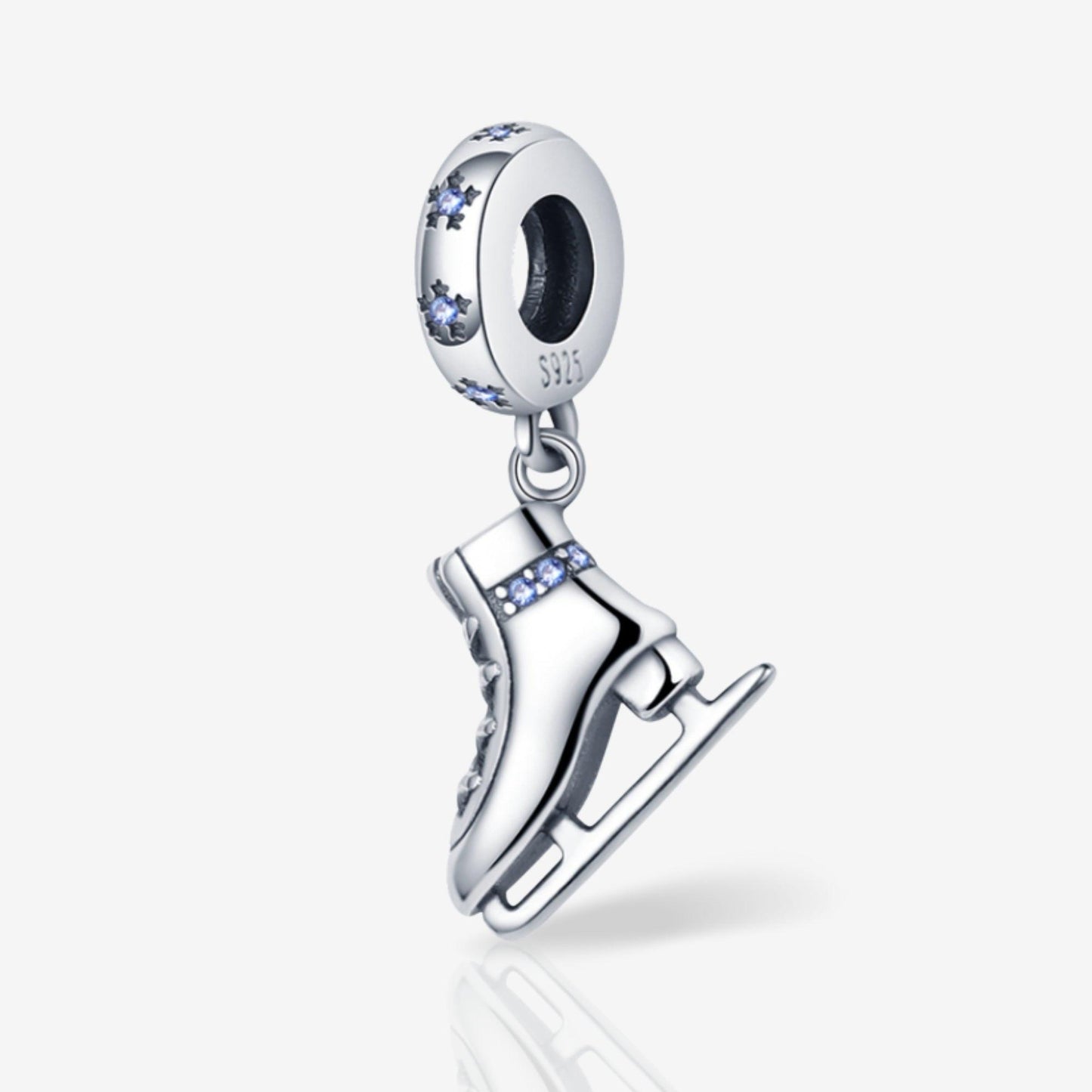 Ice skating Dangle Charm