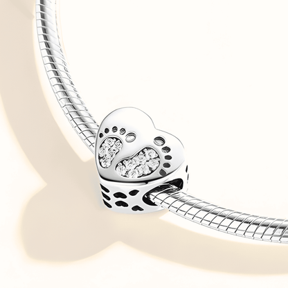 Baby Feet Imprint Charm