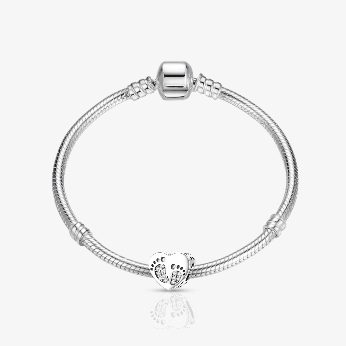 Baby Feet Imprint Charm