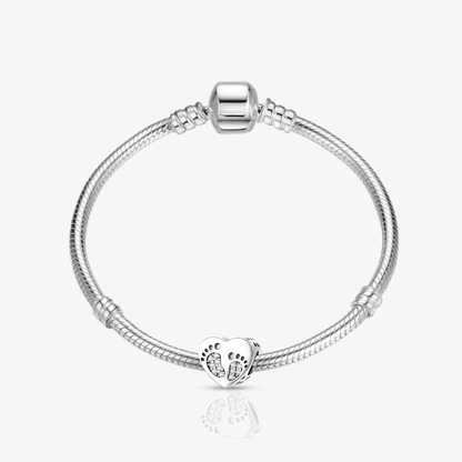 Baby Feet Imprint Charm