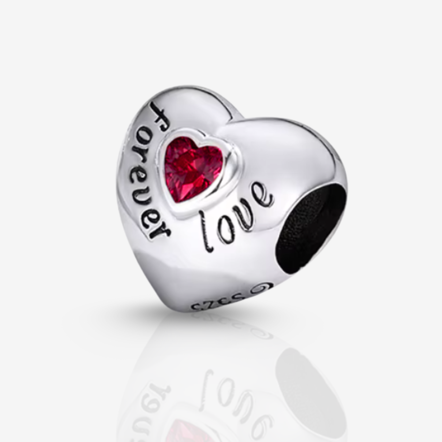 Forever Sister Heart Charm