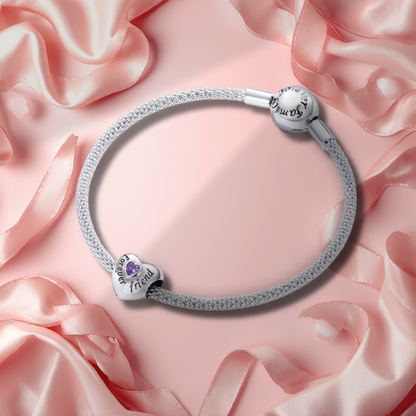 Forever Friend Heart Charm