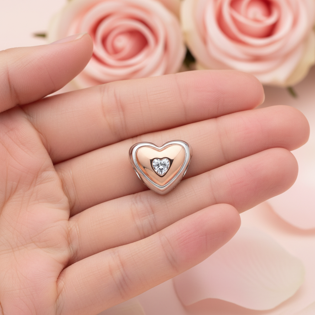 Always Have Always Will Charm in Palm - Bead Style