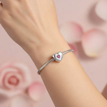 Forever Sister Charm Lifestyle Image - Side Threading