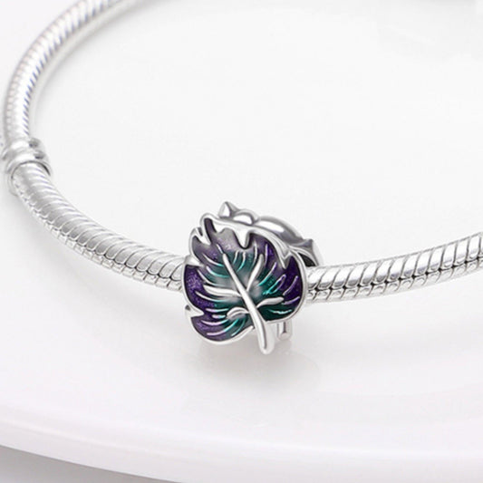 Colourful Leaf Charm
