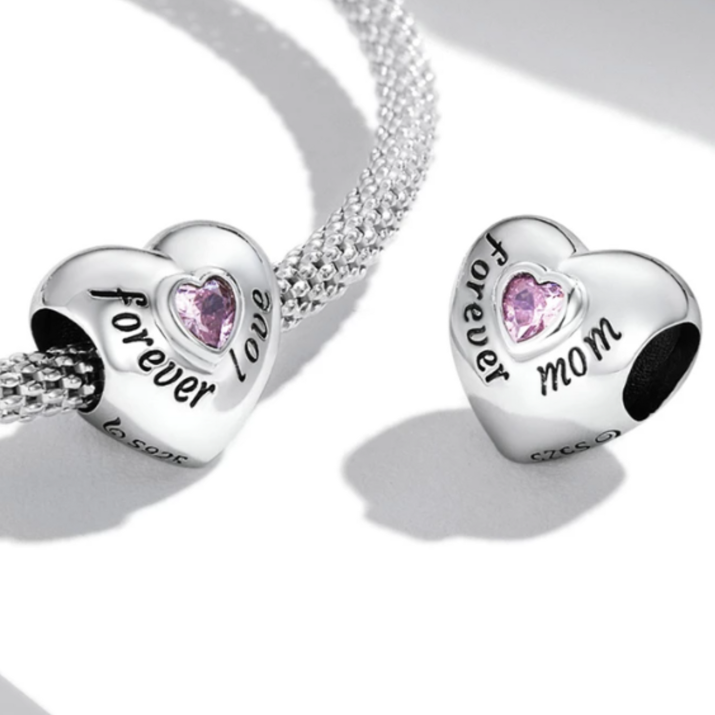 Forever Mom Heart Charm