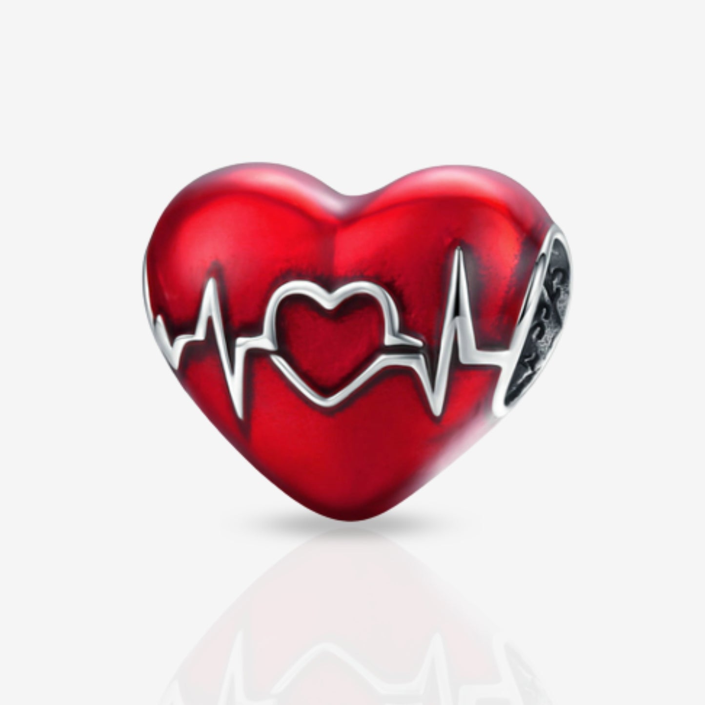 Red Heartbeat Love Charm