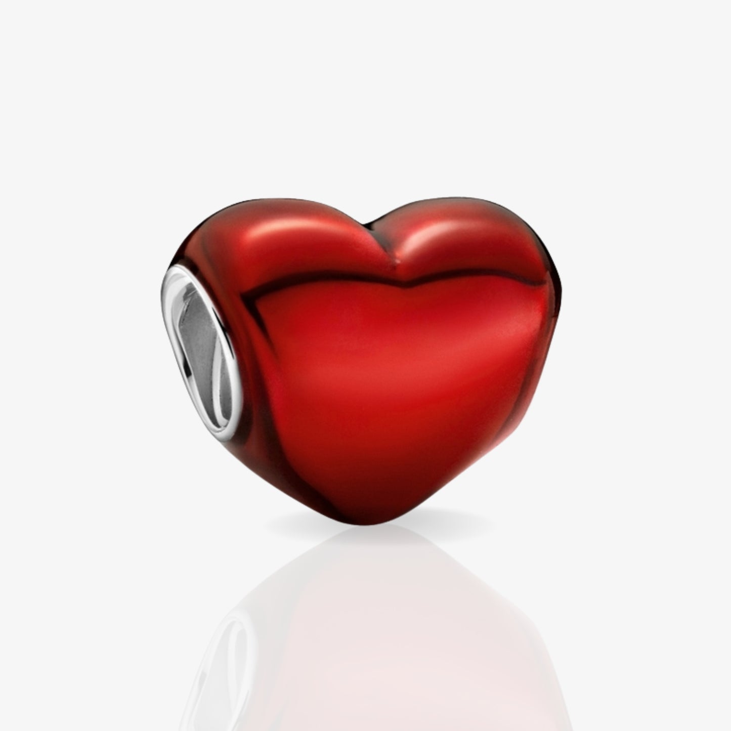 Red Love Heart Charm