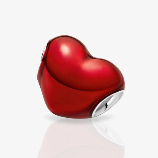 Red Love Heart Charm