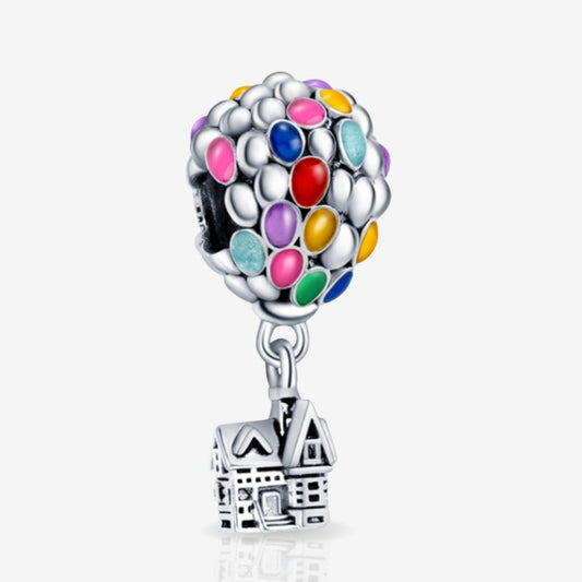 Up House with Balloons Charm